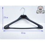 Integrated Black Suit Hanger